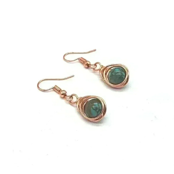 Turquoise Earrings - Picture 1 of 1